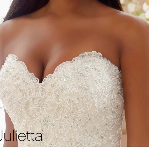 JULIETTA PLUS SIZE BRIDAL BY MORILEE 3201 - Picture 3 of 4